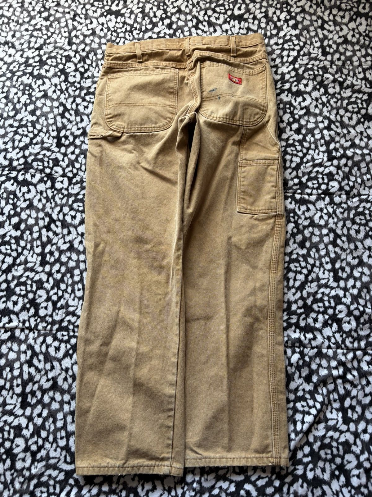 Dickies Distressed tan Dickies carpenter work pants Size US 32 / EU 48 - 3 Thumbnail