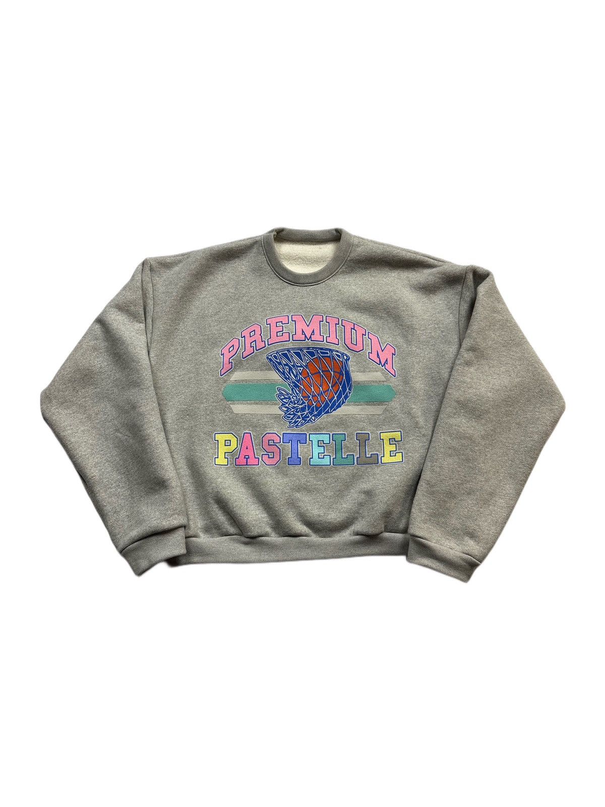 image of Premium Pastelle Crewneck in Grey, Men's (Size Large)