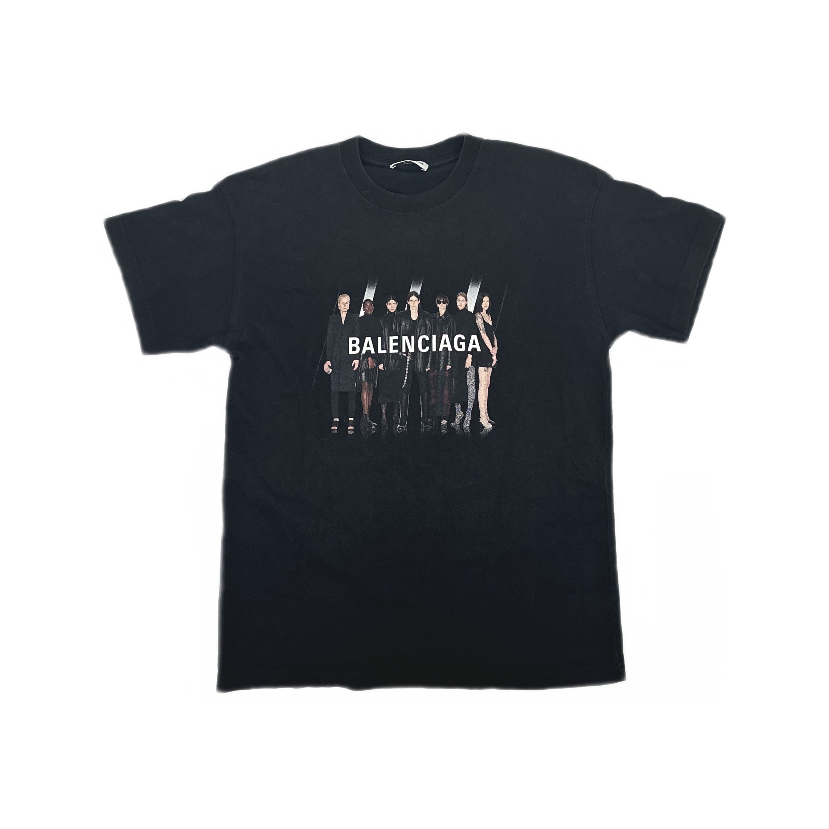 Balenciaga Balenciaga Graphic Portrait Band T-Shirt S Size US S / EU 44-46 / 1 - 1 Thumbnail