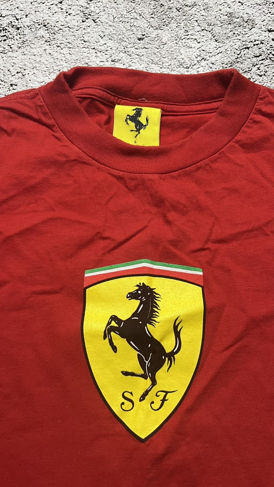 Ferrari 1996 ferrari scuderia f1 formula uno racing vintage t shirt Size US L / EU 52-54 / 3 - 4 Thumbnail