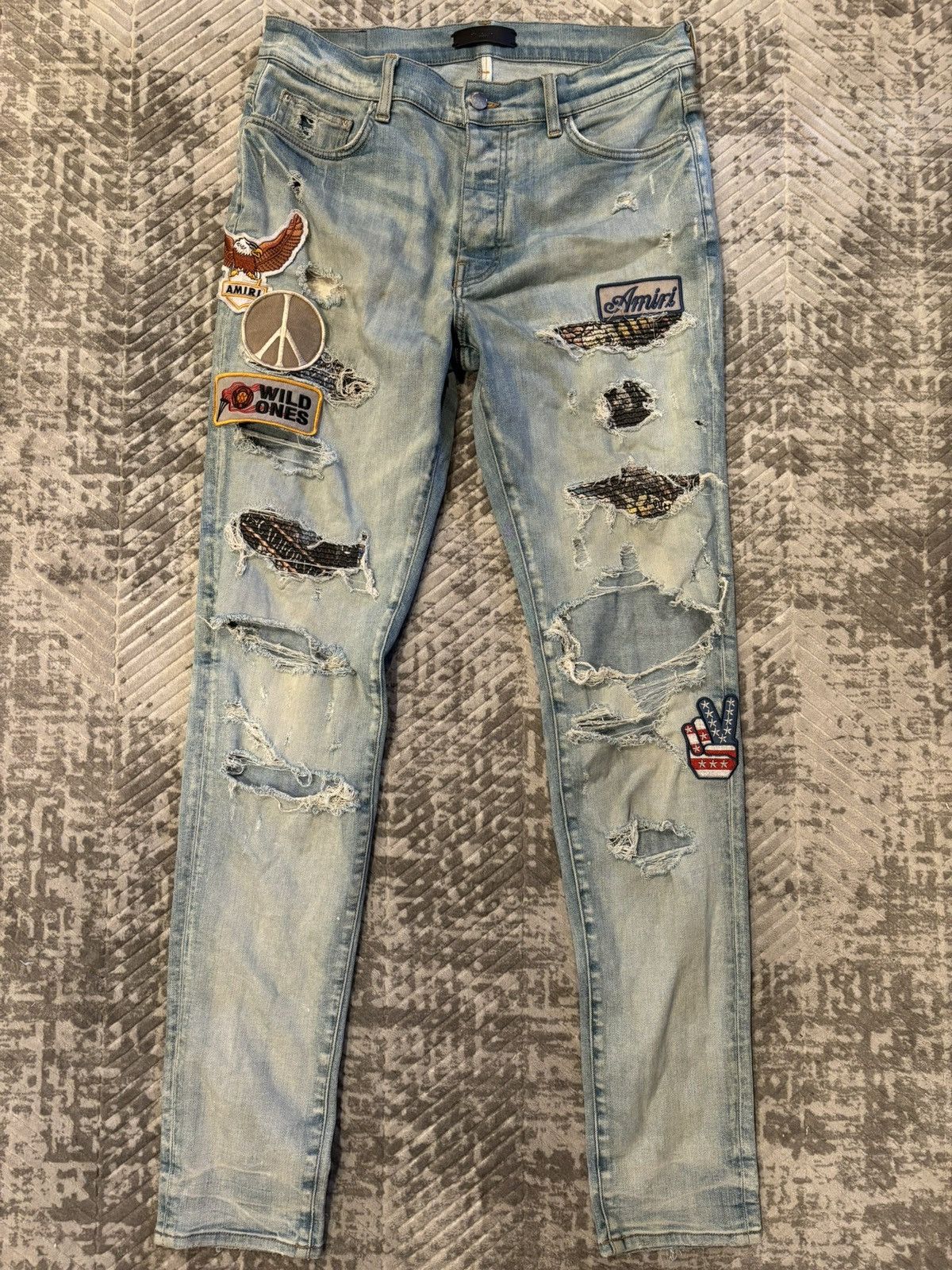 Amiri Amiri jeans Size US 34 / EU 50 - 1 Thumbnail