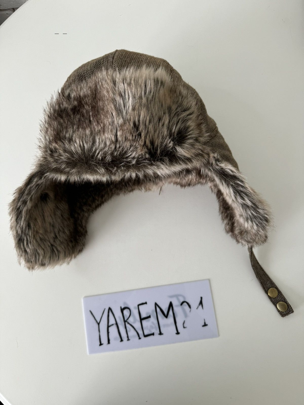 Japanese Brand Ushanka hat cap Size ONE SIZE - 2 Thumbnail