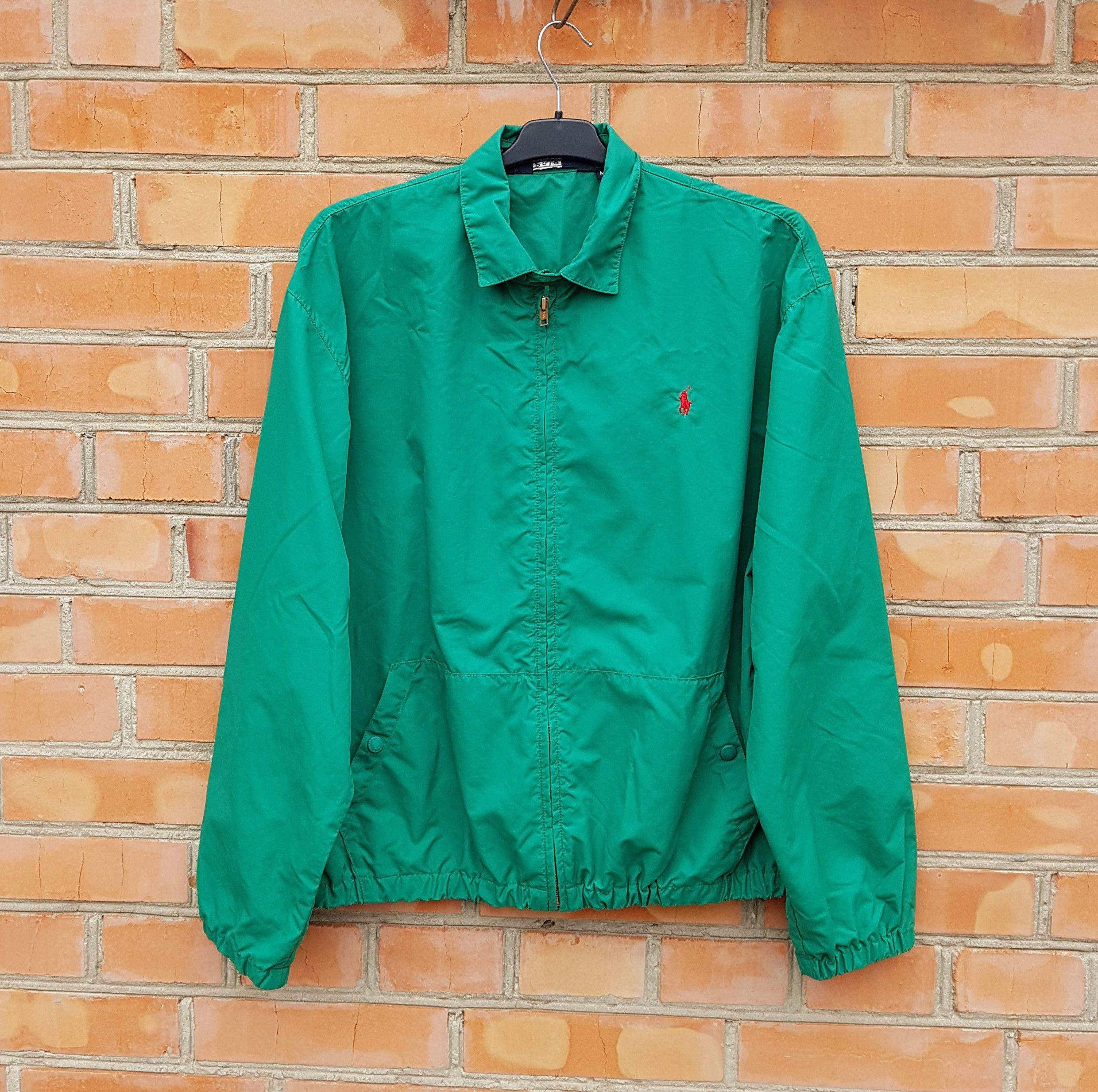 Polo Ralph Lauren Vintage Polo Ralph Lauren Nylon Windbreaker Jacket USA Size US L / EU 52-54 / 3 - 1 Thumbnail
