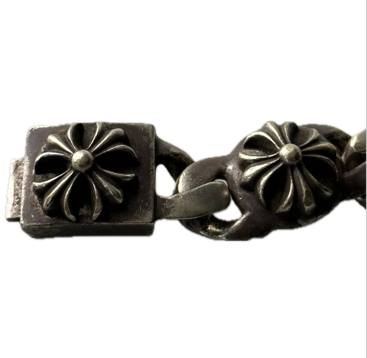 Chrome Hearts CHROME HEARTS CH CROSS LINK SILVER BRACELET Size ONE SIZE - 4 Thumbnail