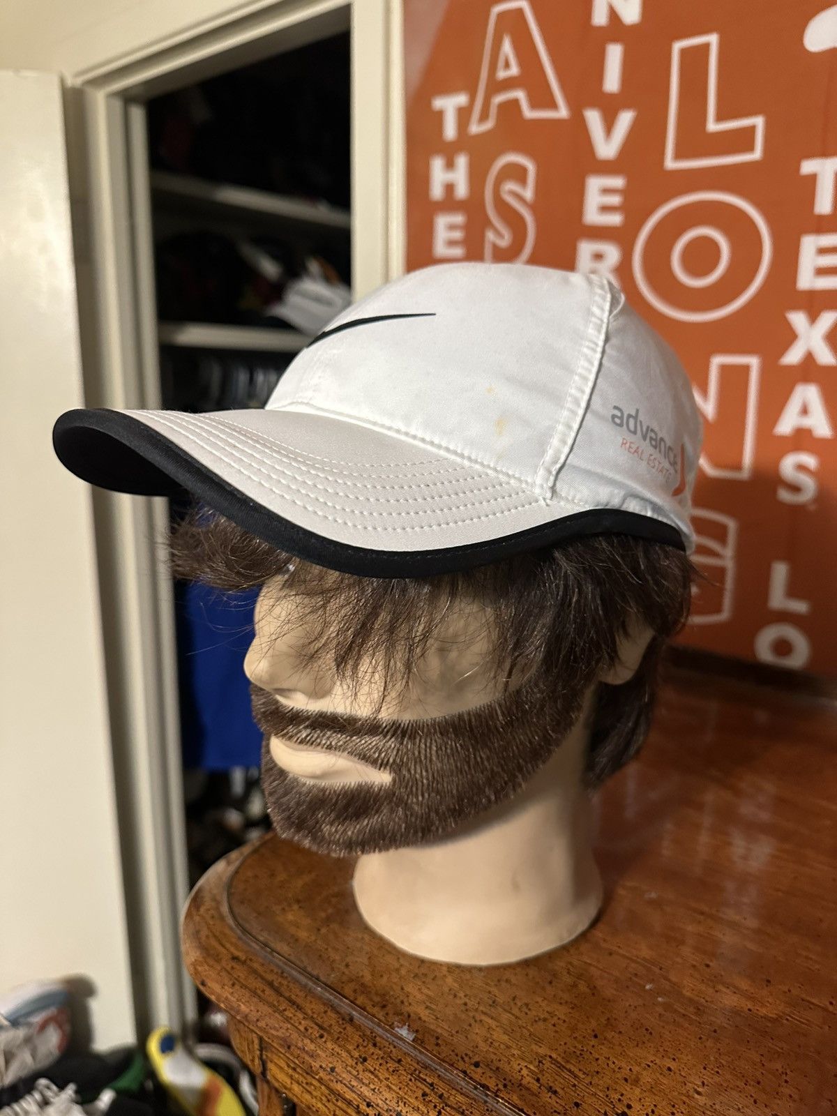 Nike × Vintage Vintage Nike running “concord” hat 90s Size ONE SIZE - 6 Thumbnail