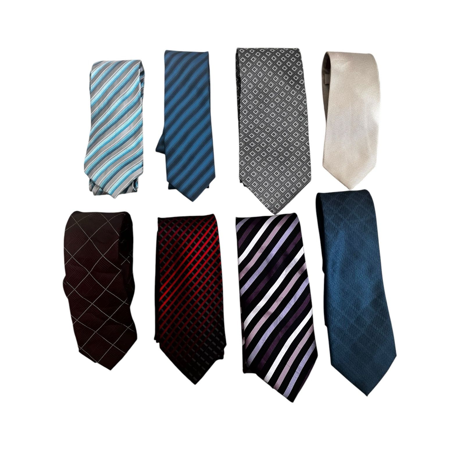 Alfani Alfani Mens Ties Lot of 8 Assortment Size ONE SIZE - 1 Thumbnail
