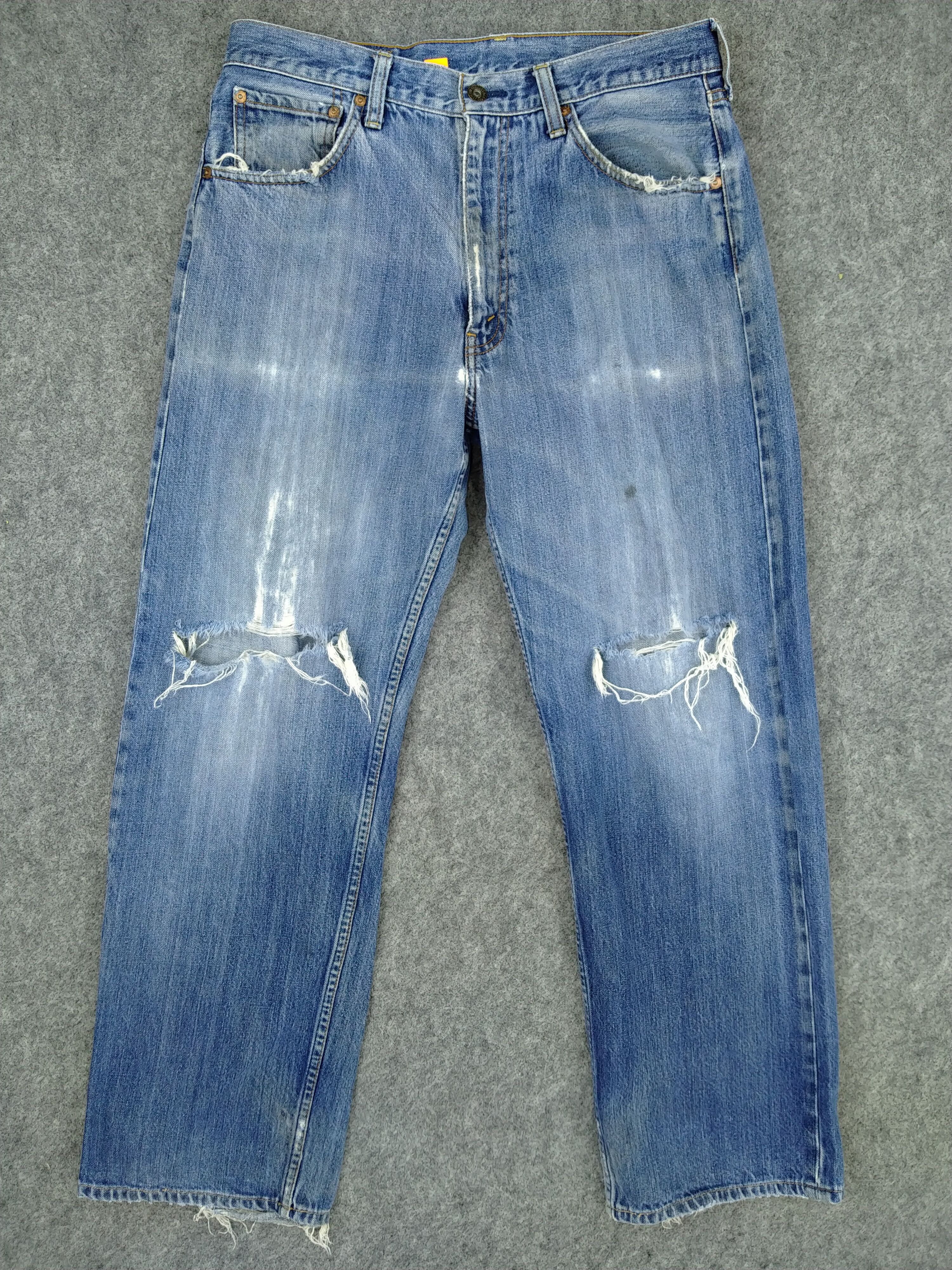 Levi's Distressed Ripped Vintage Levi's 503 Denim 32x29 -JN210 Size US 32 / EU 48 - 1 Thumbnail