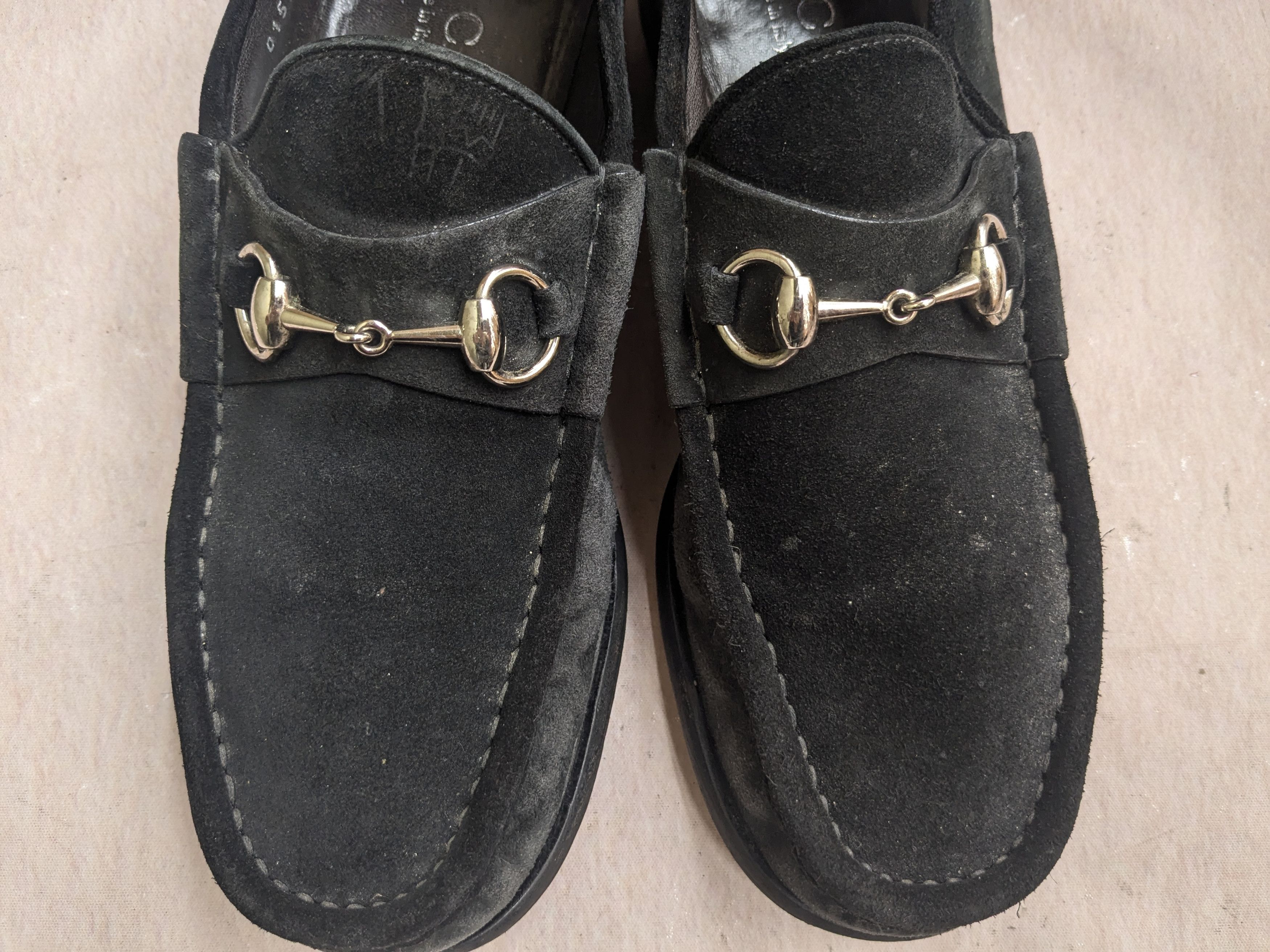 Gucci × Tom Ford × Vintage Gucci Horsebit Loafers Black Leather Size 9.5 Italy Slip On Size US 9.5 / EU 42-43 - 5 Thumbnail
