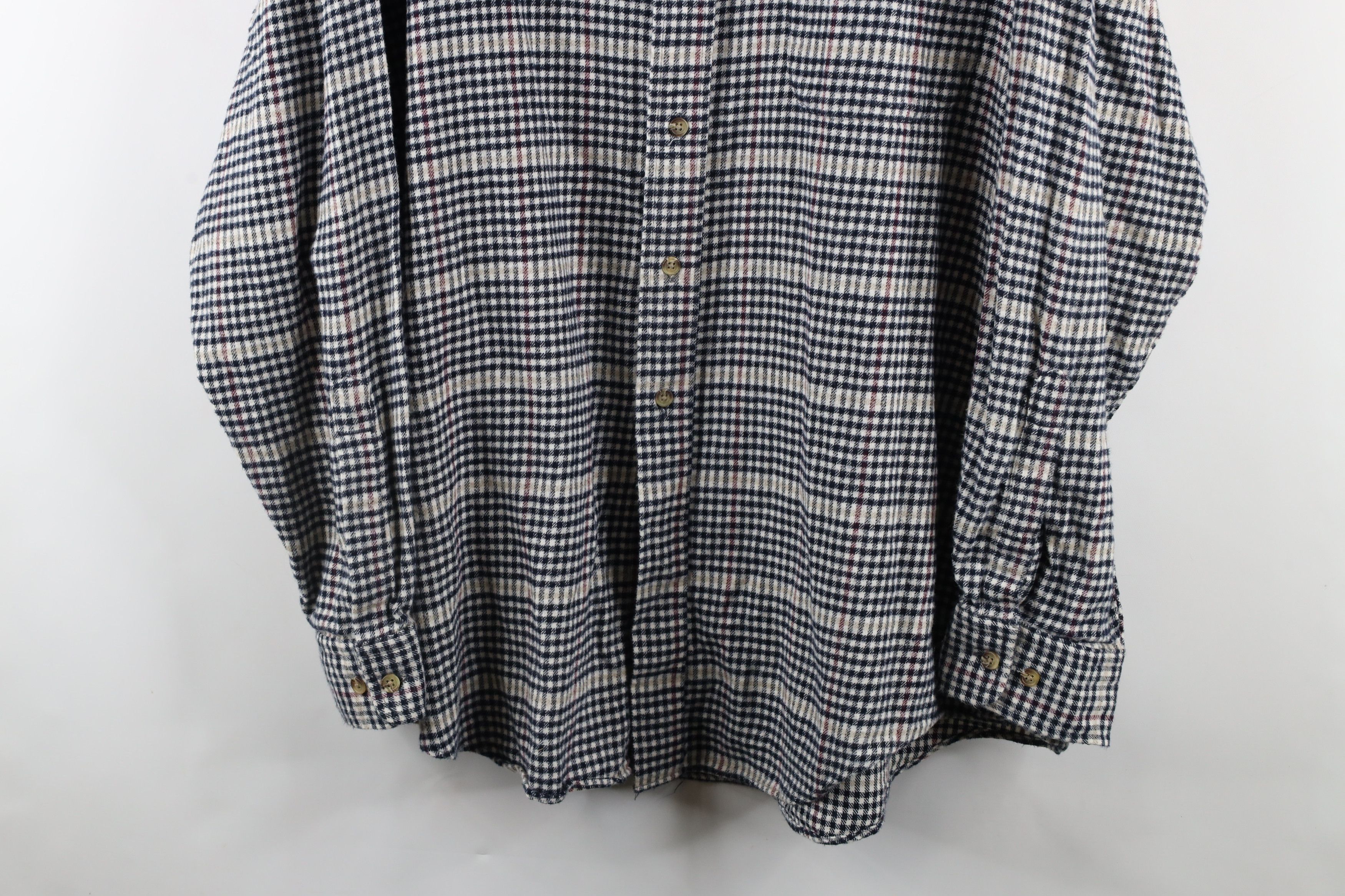 Vintage Vintage 90s Streetwear Collared Button Down Shirt Plaid Size US XXL / EU 58 / 5 - 3 Thumbnail