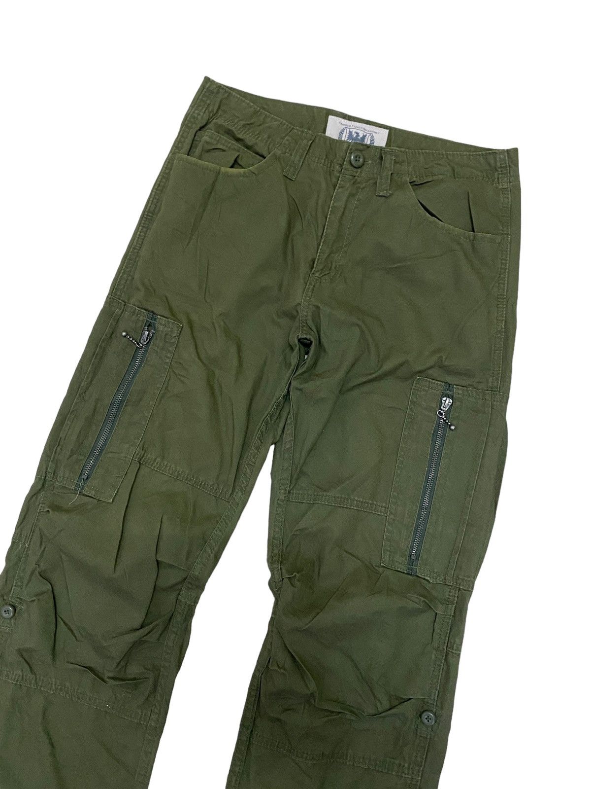 Japanese Brand 💥Japanese designer Brand Military Green Cargo Size US 30 / EU 46 - 6 Thumbnail