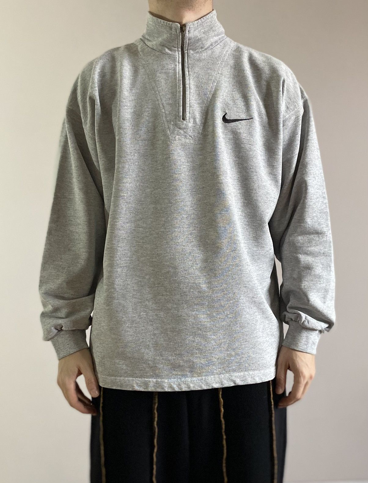 Nike Vintage Nike 1/3 Zip Sweater Size US M / EU 48-50 / 2 - 7 Thumbnail