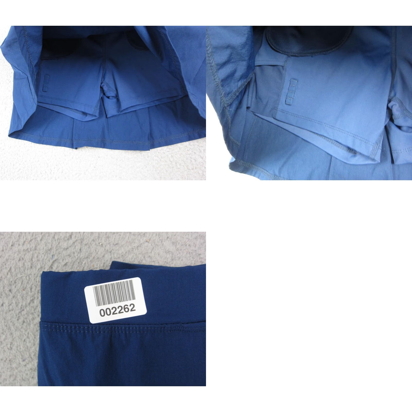 Vintage Renwick Skort Womens M Blue Knit Athletic Running Gym Short Skirt Athletic City Sports Size 32" / US 10 / IT 46 - 9 Thumbnail