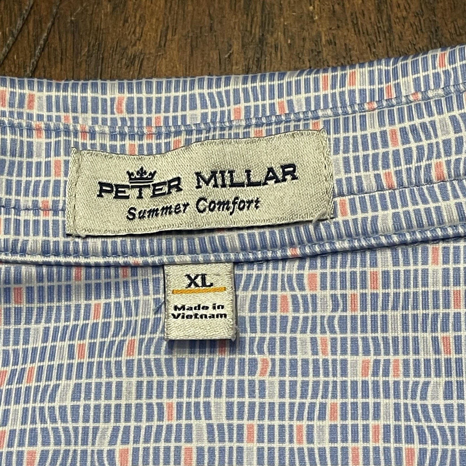 Peter Millar Peter Millar Polo Shirt Mens XL Summer Comfort Golf Stretch Size US XL / EU 56 / 4 - 5 Thumbnail