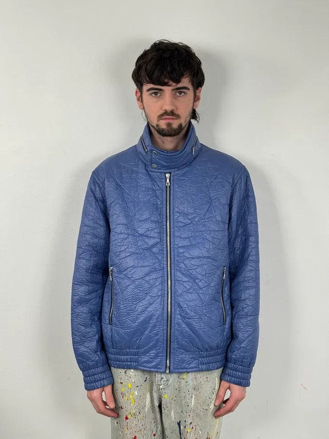 Dries Van Noten Dries Van Noten Blue Abstract Modern Jacket Size US L / EU 52-54 / 3 - 2 Thumbnail