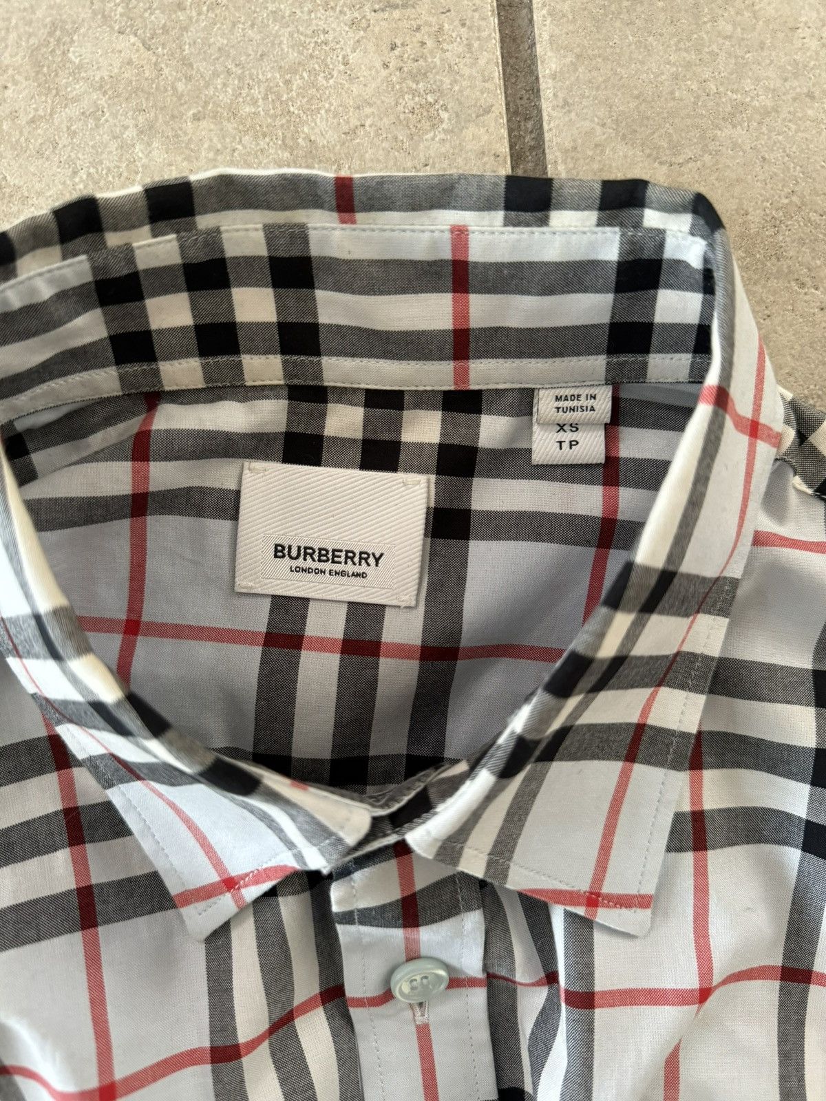 Burberry Burberry Sandor Button Up Shirt Long Sleeve Oversized Size US XS / EU 42 / 0 - 11 Thumbnail