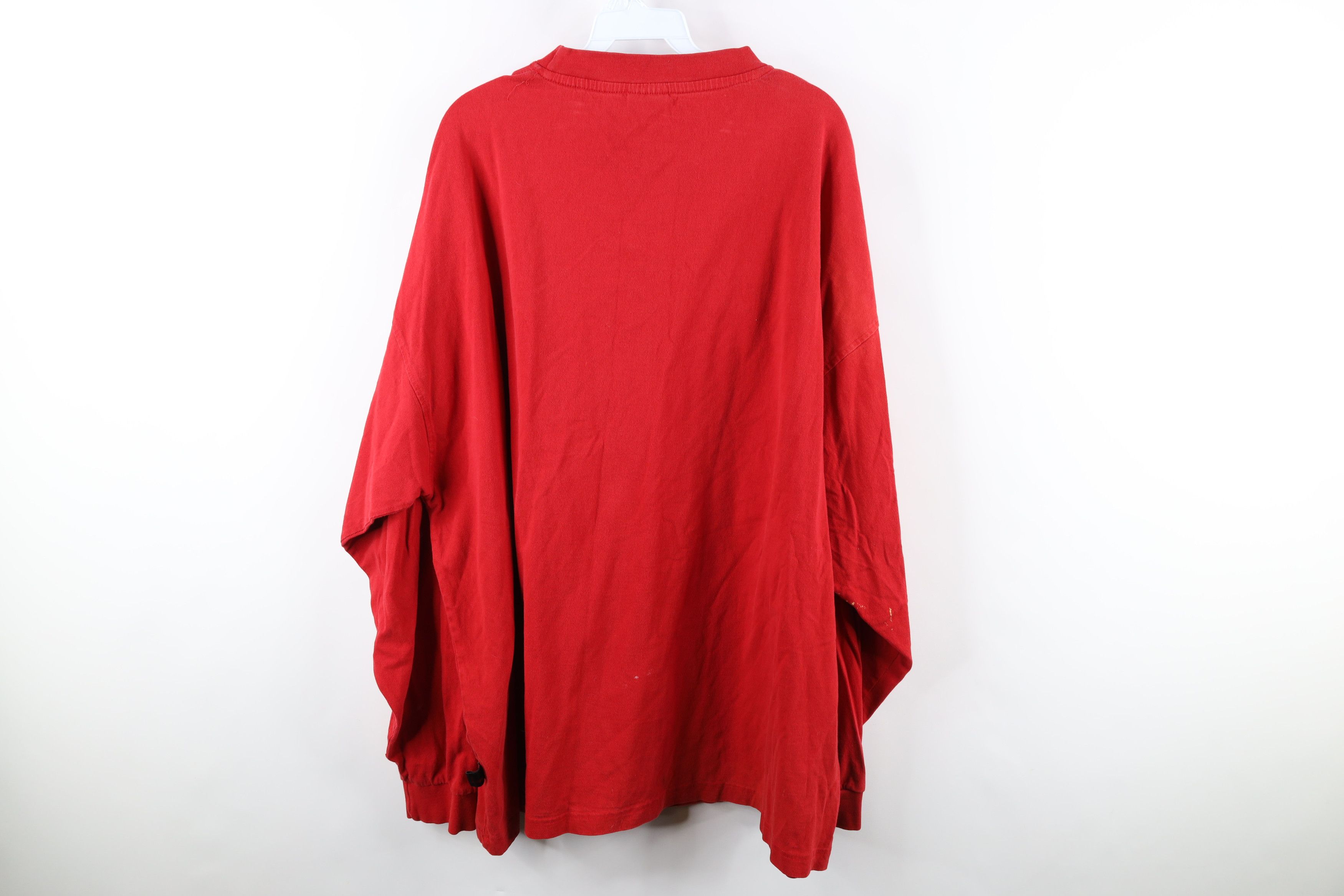 Fubu × Vintage Vintage Y2K FUBU Spell Out Script Long Sleeve T-Shirt Red Size US XL / EU 56 / 4 - 11 Thumbnail