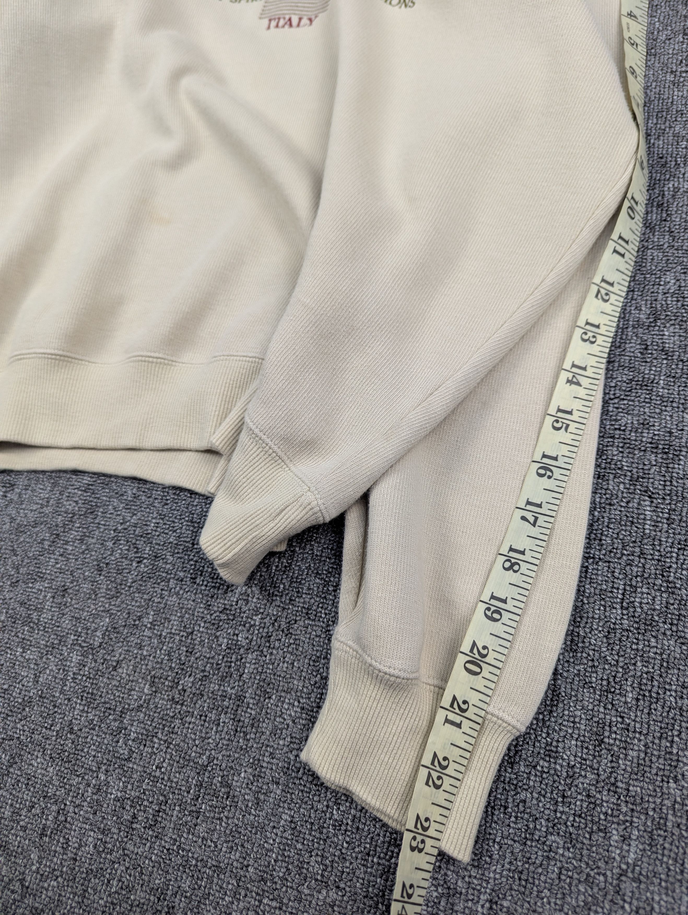 Designer × Japanese Brand × Vintage Vintage Gianni Valentino Embroidery Spellout Sweatshirt Size US L / EU 52-54 / 3 - 16 Thumbnail