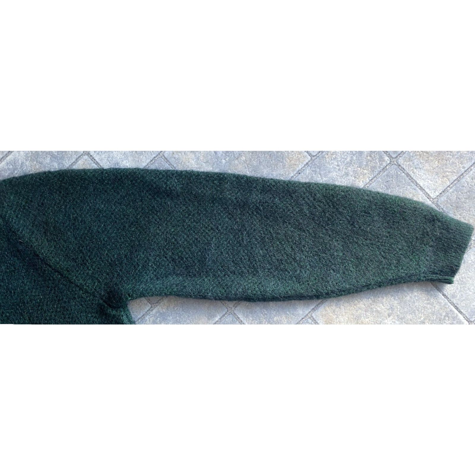 Vintage VTG Munsingwear Mohair Orlon Acrylic Pullover V Neck Sweater Adult Medium Green Mens Size US M / EU 48-50 / 2 - 6 Thumbnail