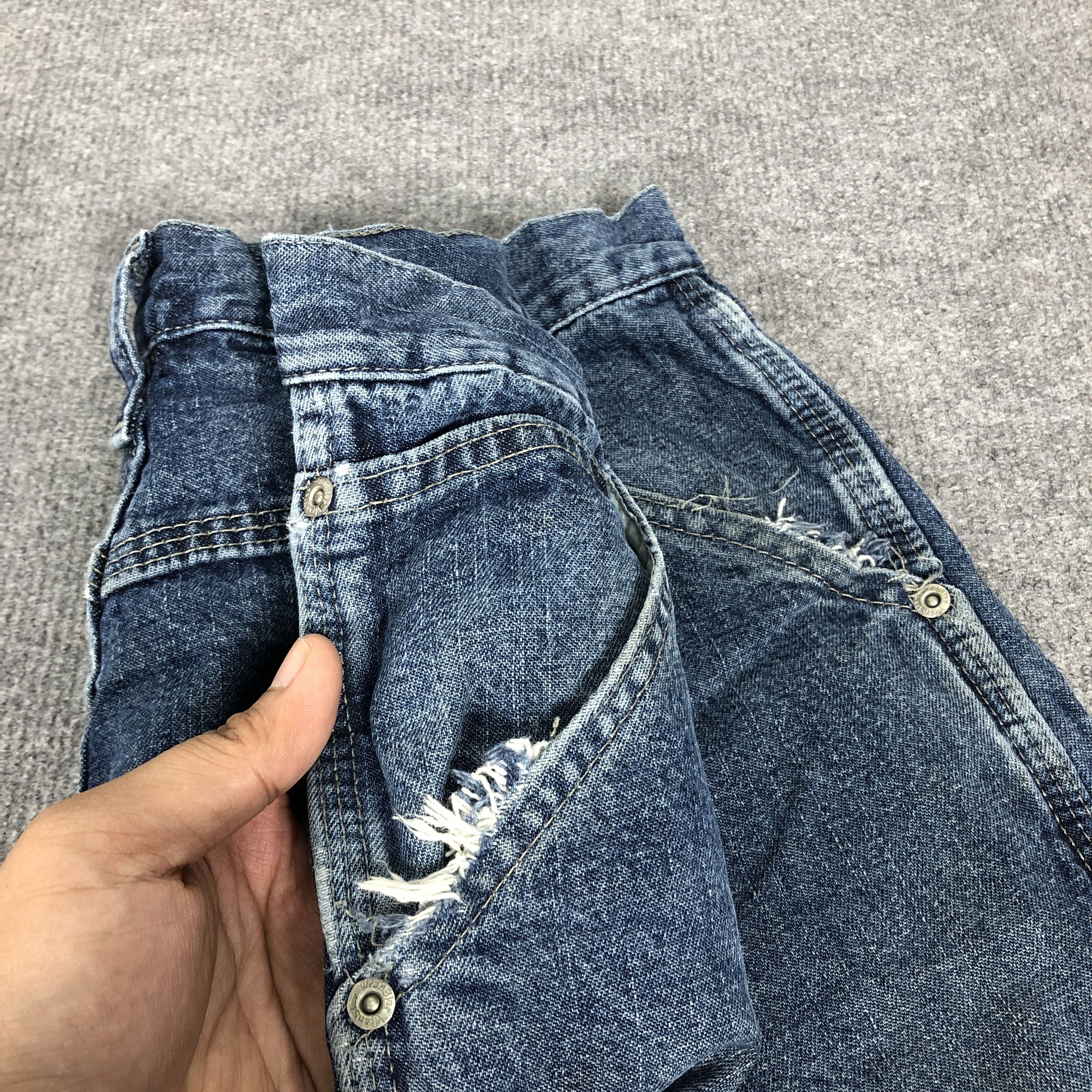Vintage × Wrangler Vintage Wrangler Carpenter Jeans L955 Size US 33 - 3 Thumbnail