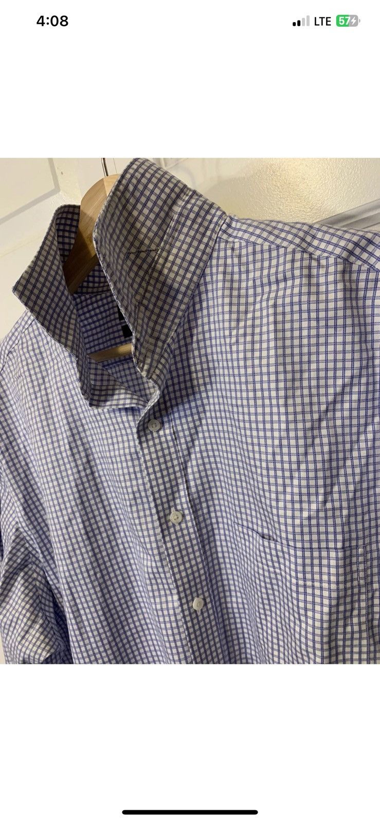 Hart Schaffner Marx Hart schaffner marx mens sz 17/35 plaid button shirt white Size US XL / EU 56 / 4 - 1 Thumbnail