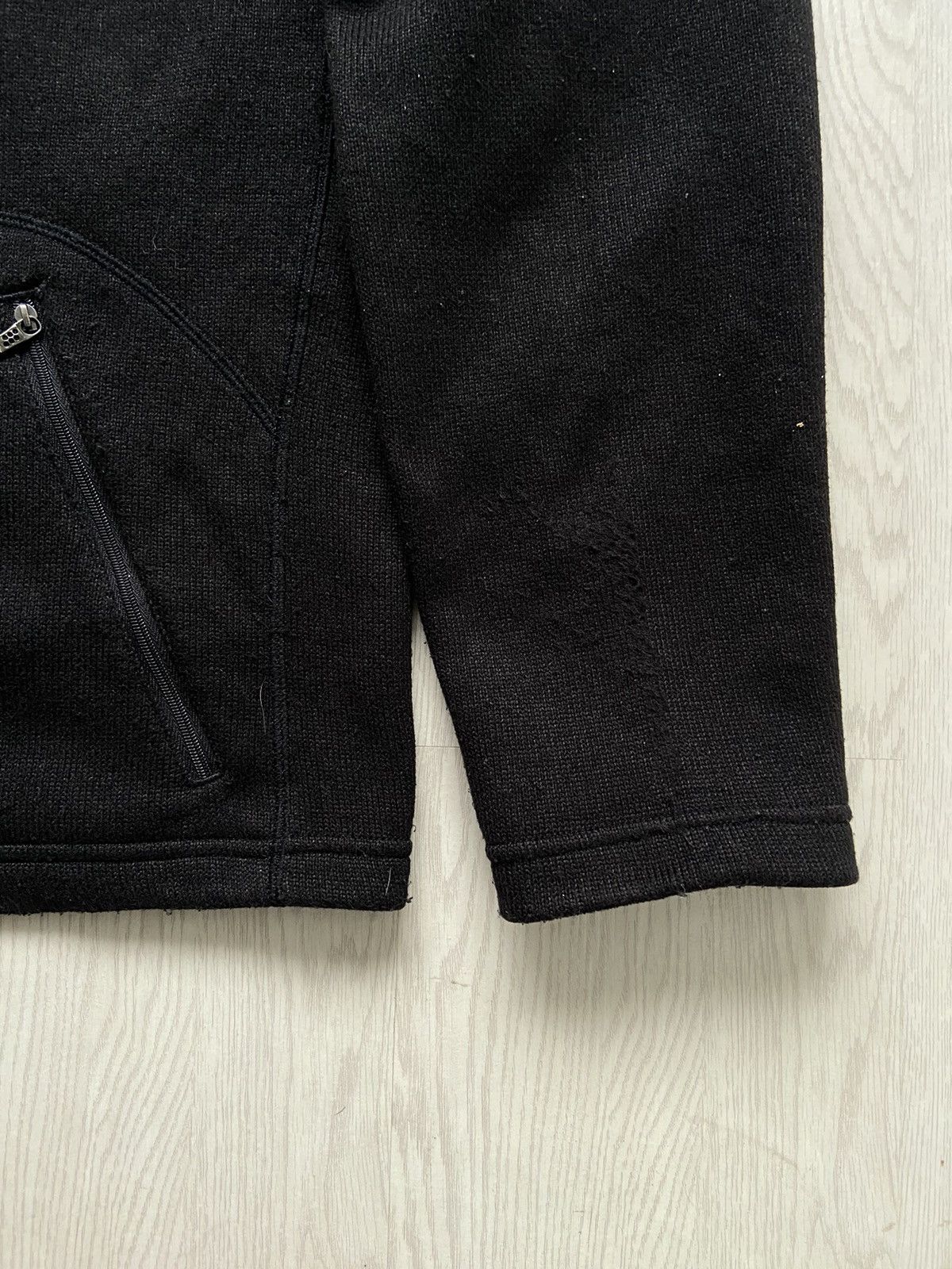 Patagonia Vintage 1990’s Patagonia Rythm Full Black Hoodie Jacket Size US XL / EU 56 / 4 - 3 Thumbnail
