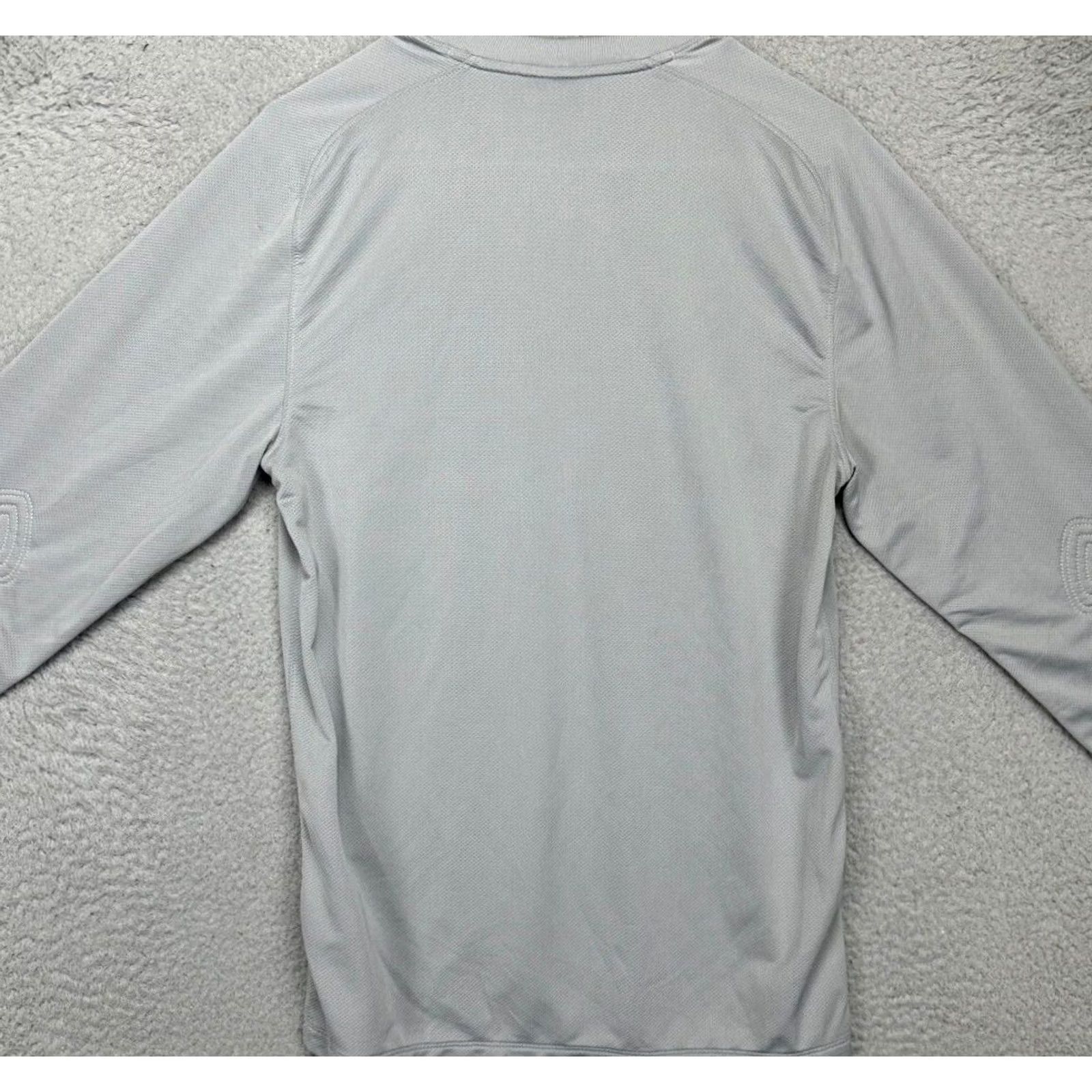 Nike Nike Dri-Fit Sweatshirt Pullover Crew Neck Mens Small Gray Soccer Goalie Size US S / EU 44-46 / 1 - 3 Thumbnail