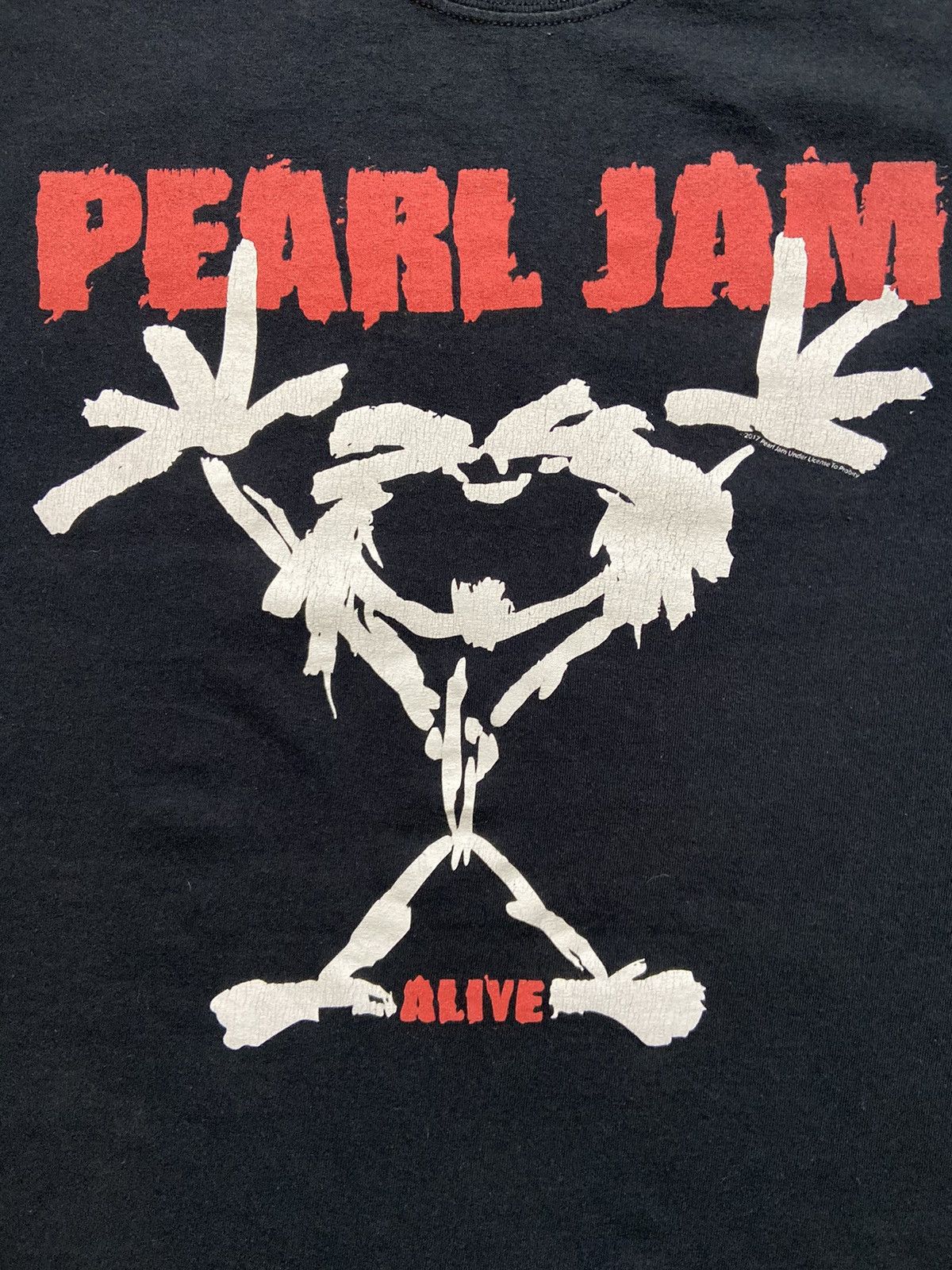 Band Tees Vintage Pearl Jam Alive Tee (Red Hot Chili Peppers) Size US L / EU 52-54 / 3 - 3 Thumbnail