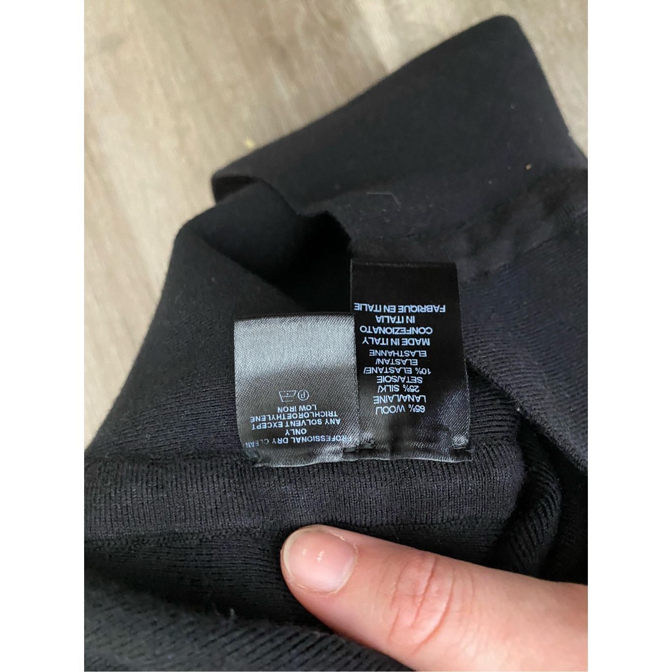 Narciso Rodriguez Narcisco Rodriguez Black Knit Bodycon Dress, Size Small* MSR Size S / US 4 / IT 40 - 7 Thumbnail