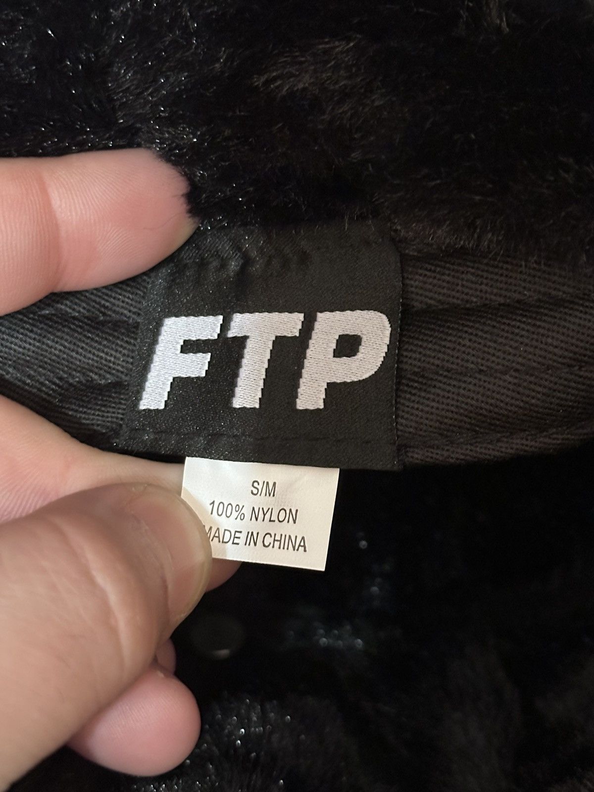 Fuck The Population FTP EARLAP LOGO 6 PANEL S-M SIZE Size ONE SIZE - 5 Thumbnail