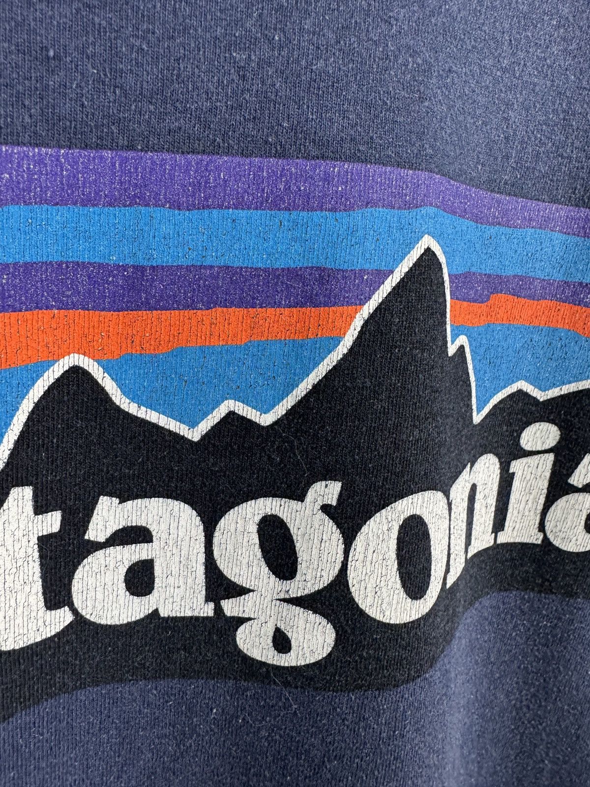 Patagonia Men’s Patagonia T-Shirt Blue Big Logo Streetwear Size Medium Size US M / EU 48-50 / 2 - 12 Thumbnail