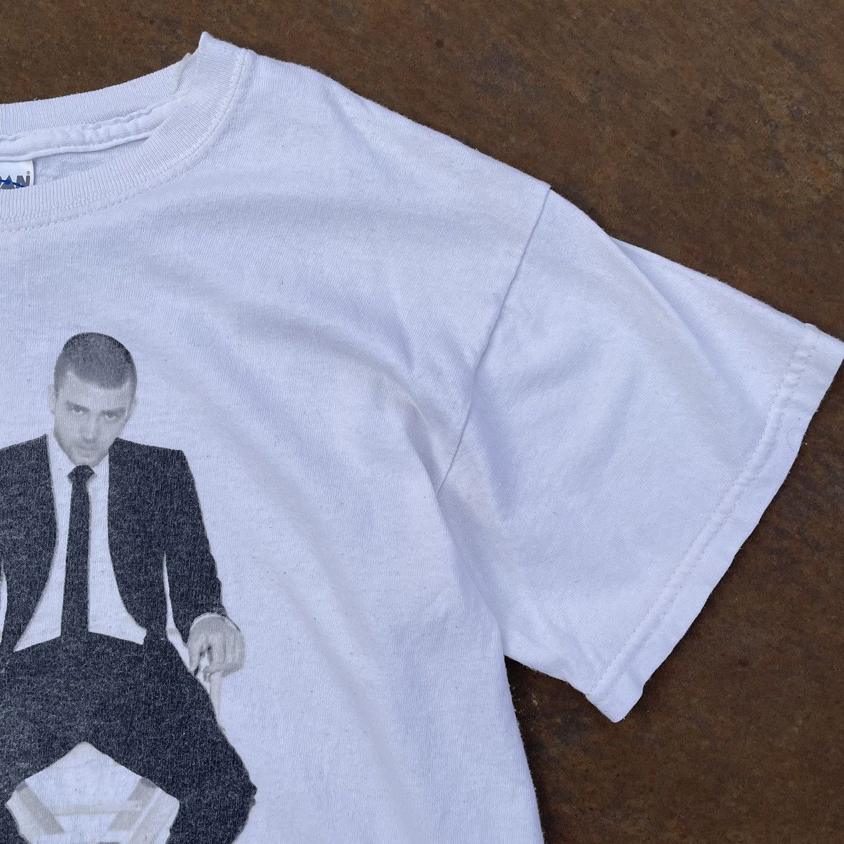 Band Tees × Le Grande Bleu (L.G.B.) Vintage Justin Timberlake T-shirts Logo 2007 Y2K Overprint Size US S / EU 44-46 / 1 - 6 Thumbnail