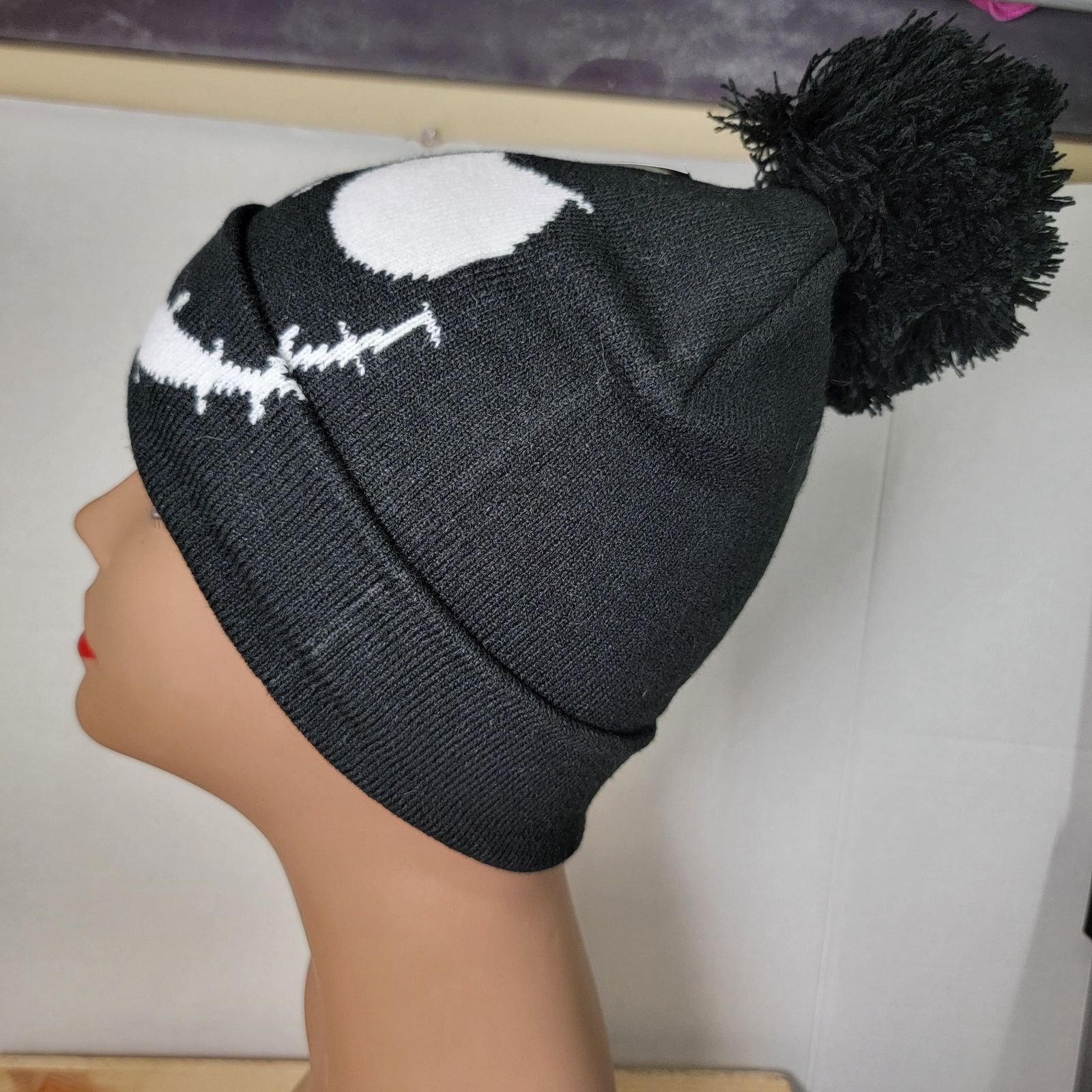 Disney Disney's Nightmare Before Christmas Knit Beanie - OS NWT Size ONE SIZE - 4 Thumbnail