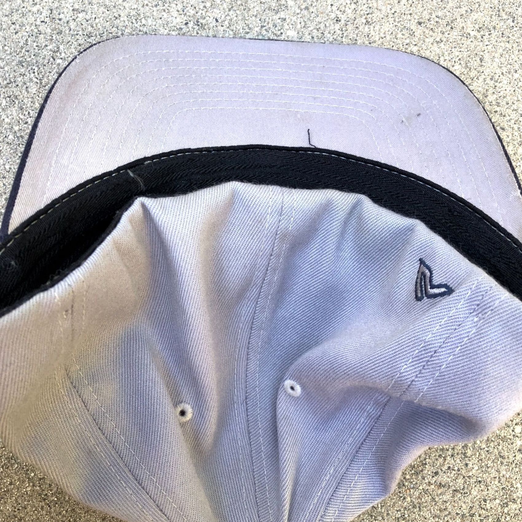 Vintage PACIFIC HEADWEAR South Carolina Fitted Hat S/M Men's Pro Model Cap Grey Blue Size ONE SIZE - 4 Thumbnail