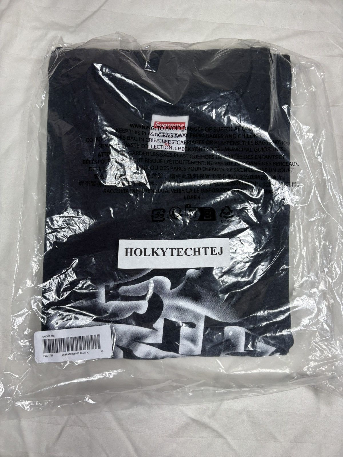 Supreme Supreme Smoke Tee Size US XL / EU 56 / 4 - 2 Thumbnail