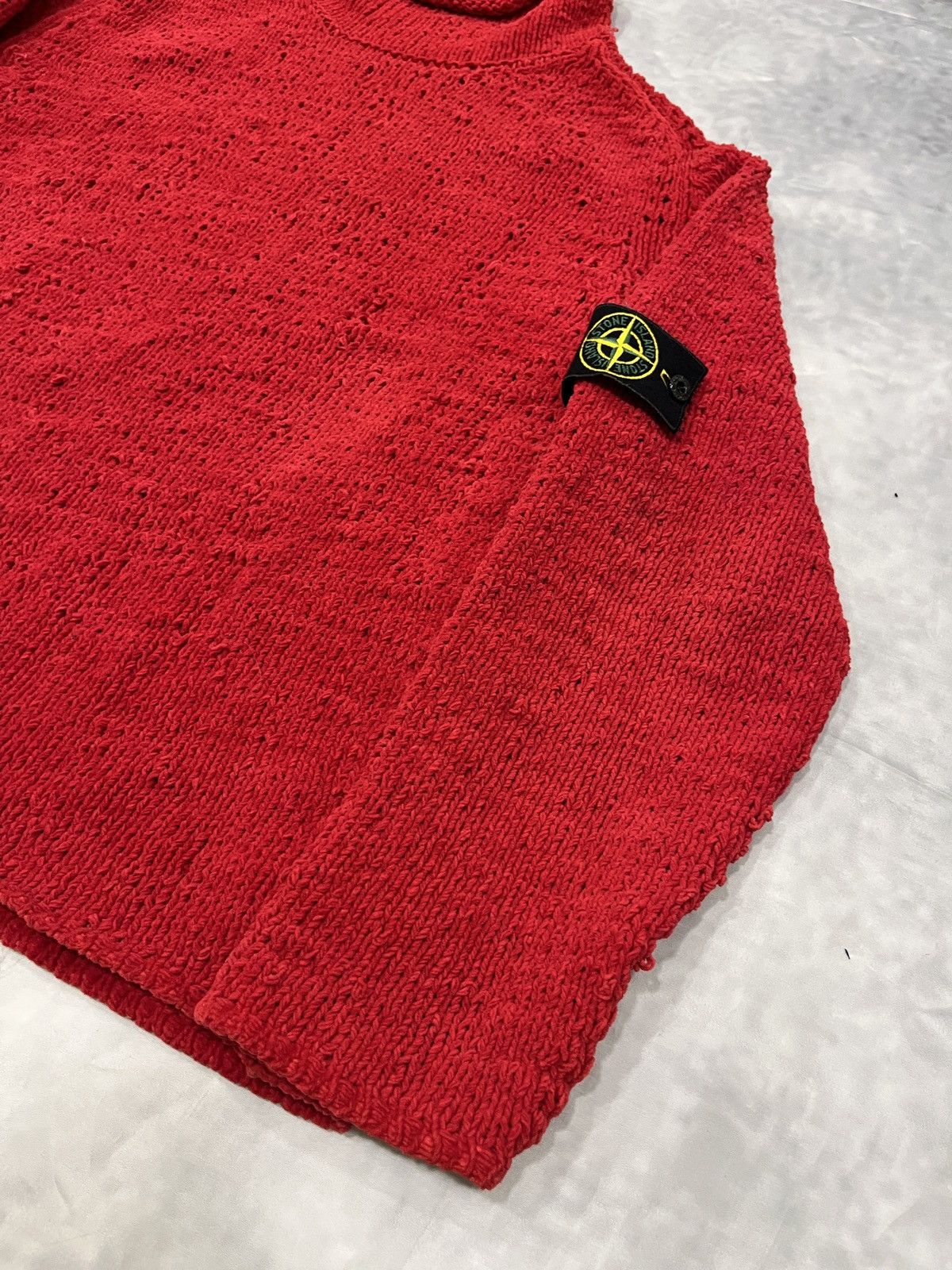 Stone Island Stone Island AW2000 Vintage Knit Sweater Size US L / EU 52-54 / 3 - 3 Thumbnail