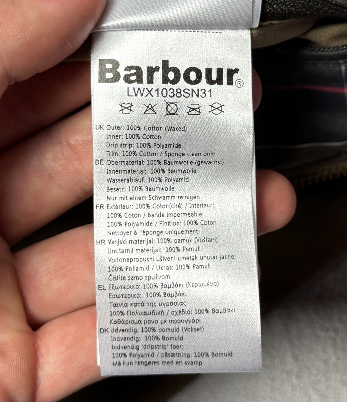 Barbour Barbour Defence Lightweight Wax Cotton Quilted Jacket Size M / US 6-8 / IT 42-44 - 16 Thumbnail