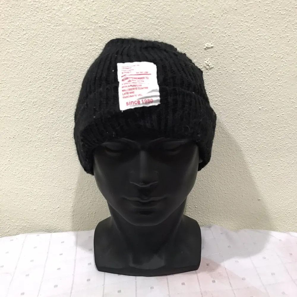 Japanese Brand Japanese Brand Plain Beanie Hat Size ONE SIZE - 3 Thumbnail