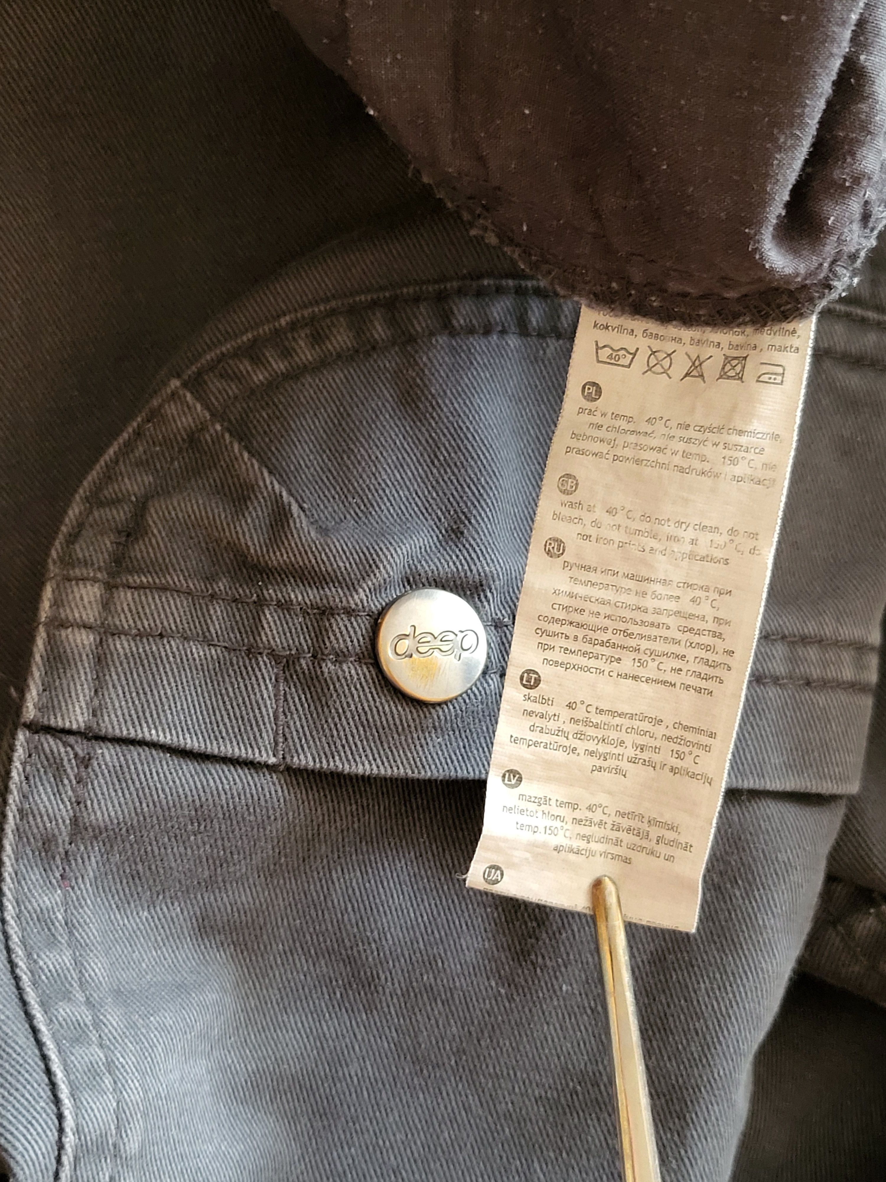Other Deep. Vintage Cargo Pants Y2K. Size US 32 / EU 48 - 9 Thumbnail