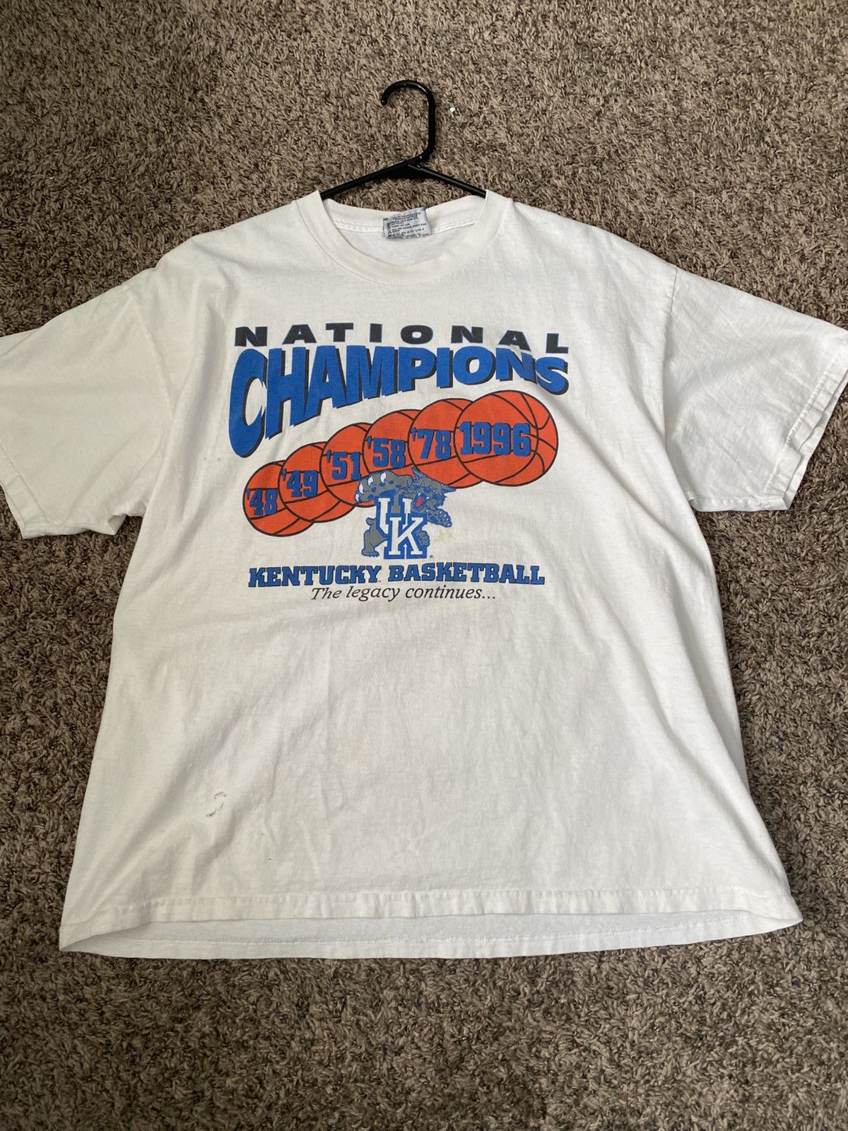 Vintage Kentucky Wildcats 1996