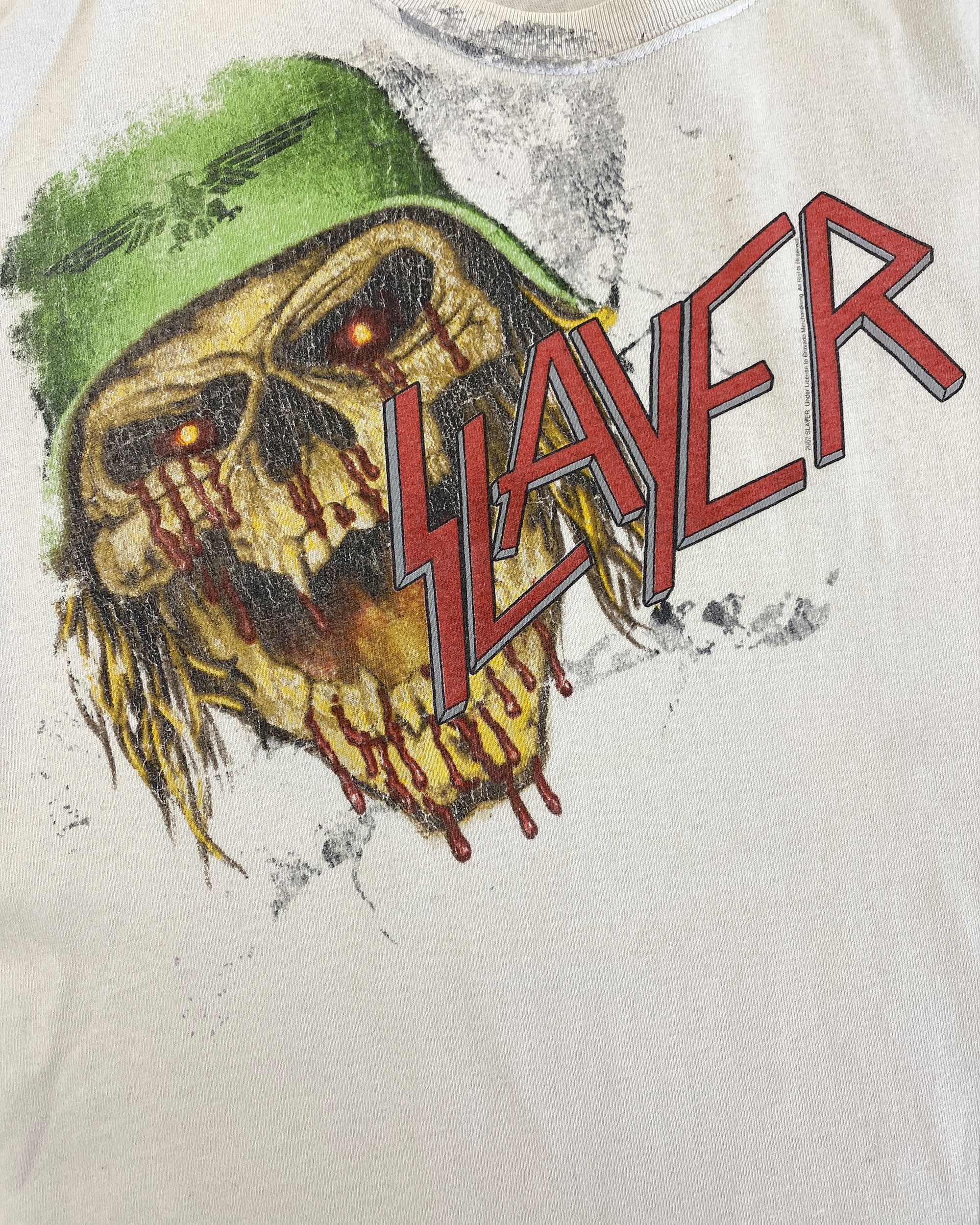 Slayer × Vintage 2007 Band T-Shirt Size US XL / EU 56 / 4 - 3 Thumbnail
