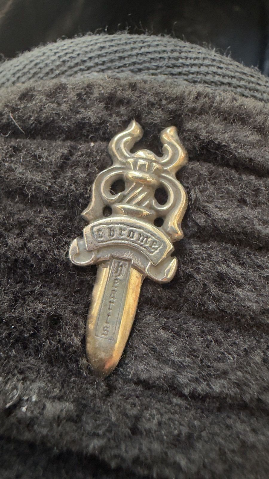Chrome Hearts Chrome Hearts Black Corduroy Dagger Slippers Size US 9 / EU 42 - 4 Thumbnail