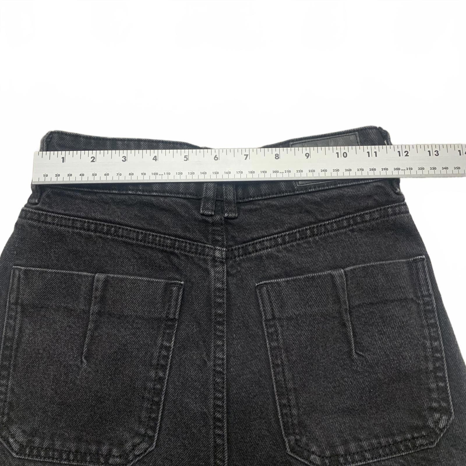 Zara Zara Women's Size 0 Wide-Leg Black Jeans 23 x 32 Actual Size 25" / US 0 / IT 36 - 4 Thumbnail