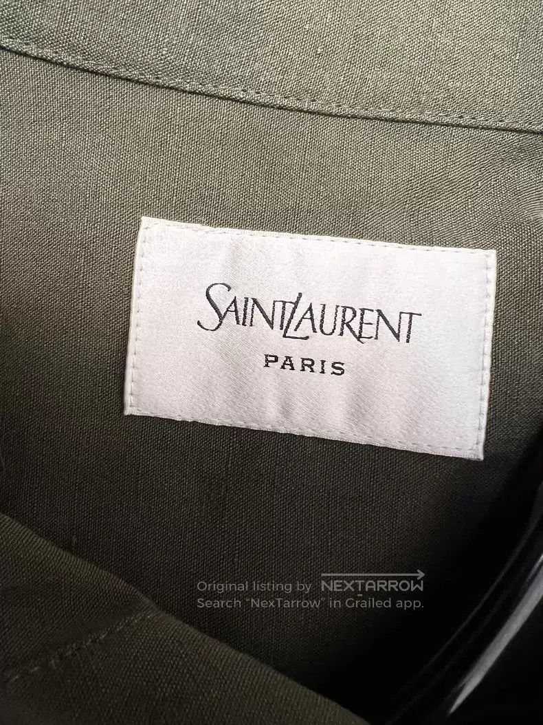 Saint Laurent Paris Saint Laurent Paris Linen Shirt Size XS / US 0-2 / IT 36-38 - 3 Thumbnail