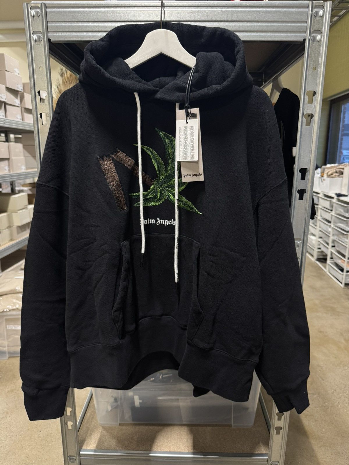 Palm Angels Broken Palm Hoodie NEW 1100$