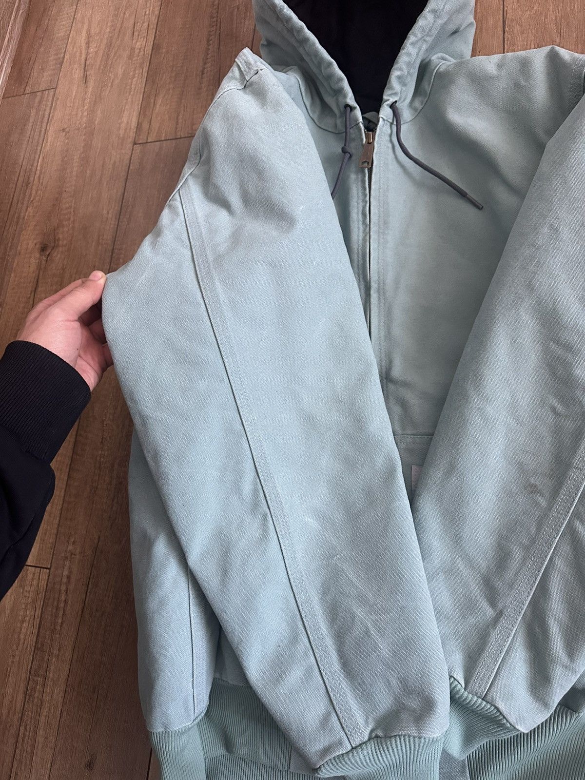 Carhartt Carhartt Active Zip Hooded Jacket Bomber 90s Size US L / EU 52-54 / 3 - 11 Thumbnail