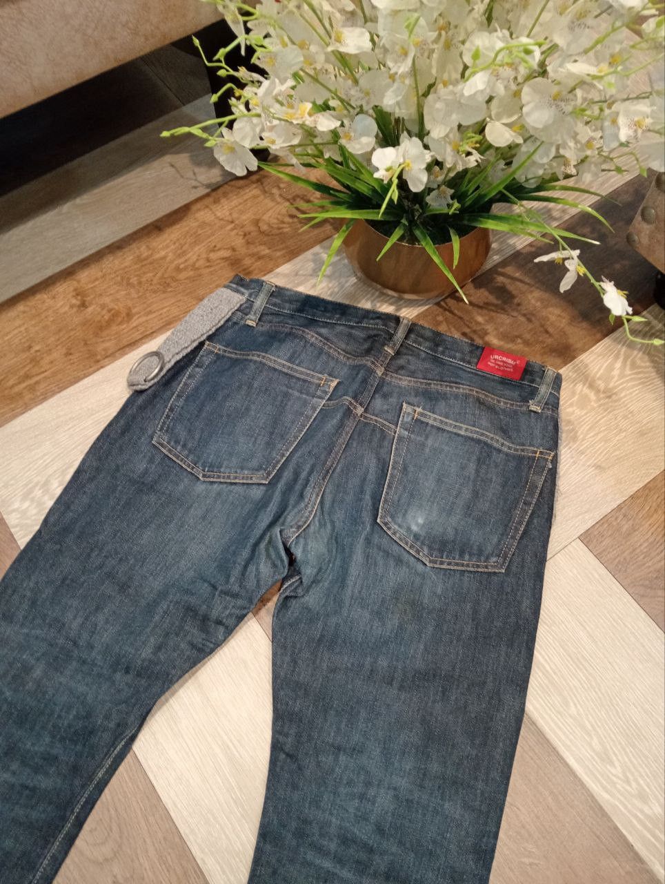 Undercover UNDERCOVERISM FOR REBELS FRINGE SELVEDGE DENIM PANTS Size US 32 / EU 48 - 13 Thumbnail