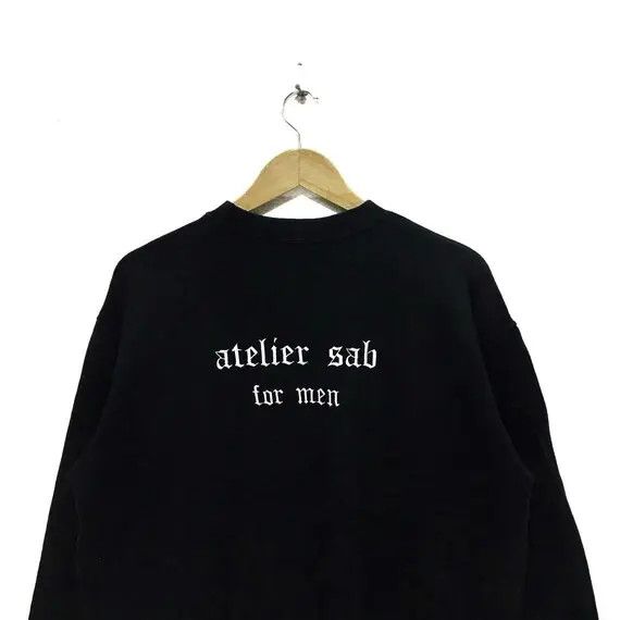 Other Vintage ATELIER SAB ITALY Stock Logo Sweatshirt Jumper Size US M / EU 48-50 / 2 - 3 Thumbnail