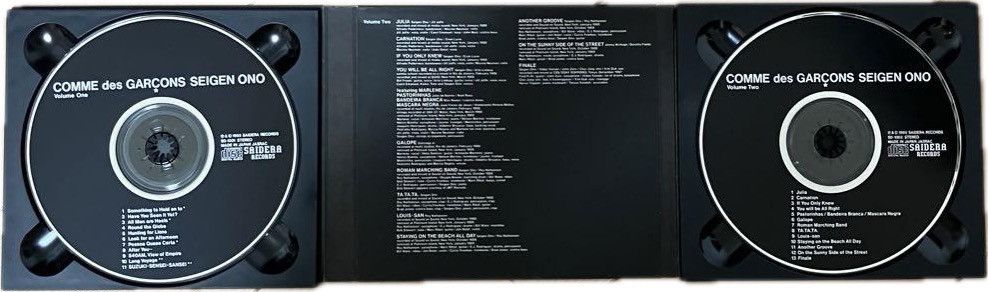 Comme des Garcons Comme des Garçons x Seigen Ono Runway 1992 Music CD Size ONE SIZE - 2 Thumbnail