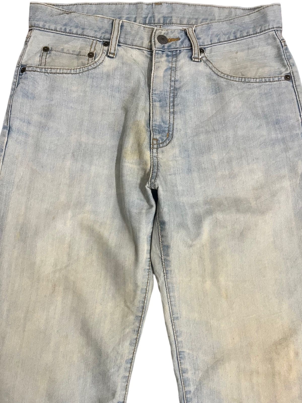 Jun Takahashi Vintage Uniqlo Retro Style Jeans Size US 30 / EU 46 - 2 Thumbnail