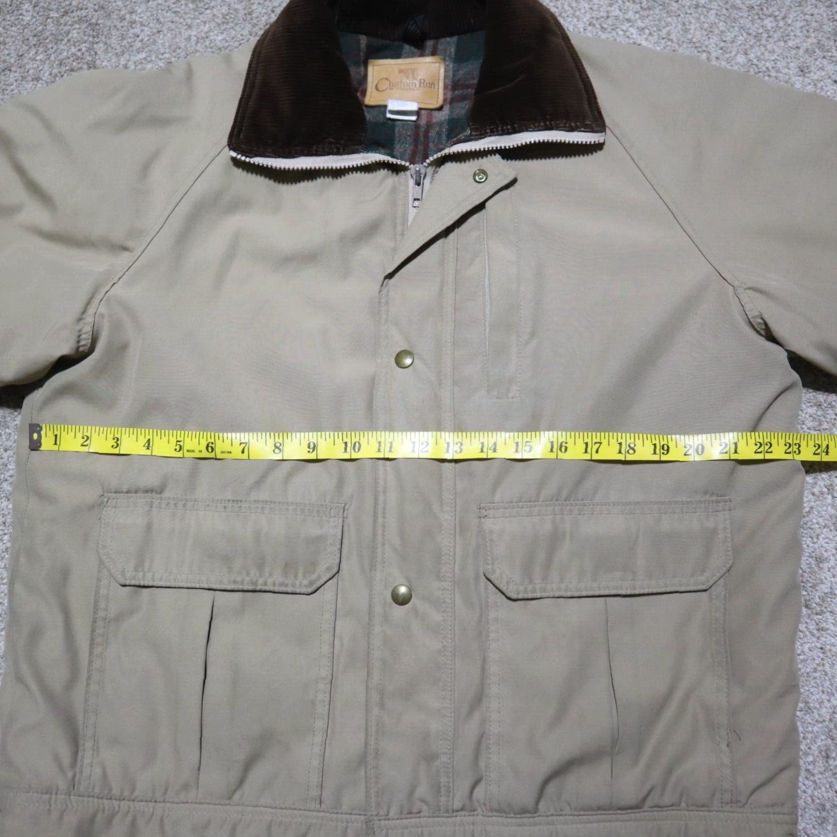 Vintage VINTAGE Woolrich Jacket Coat Chatham Run L Be ig e? Size US L / EU 52-54 / 3 - 5 Thumbnail